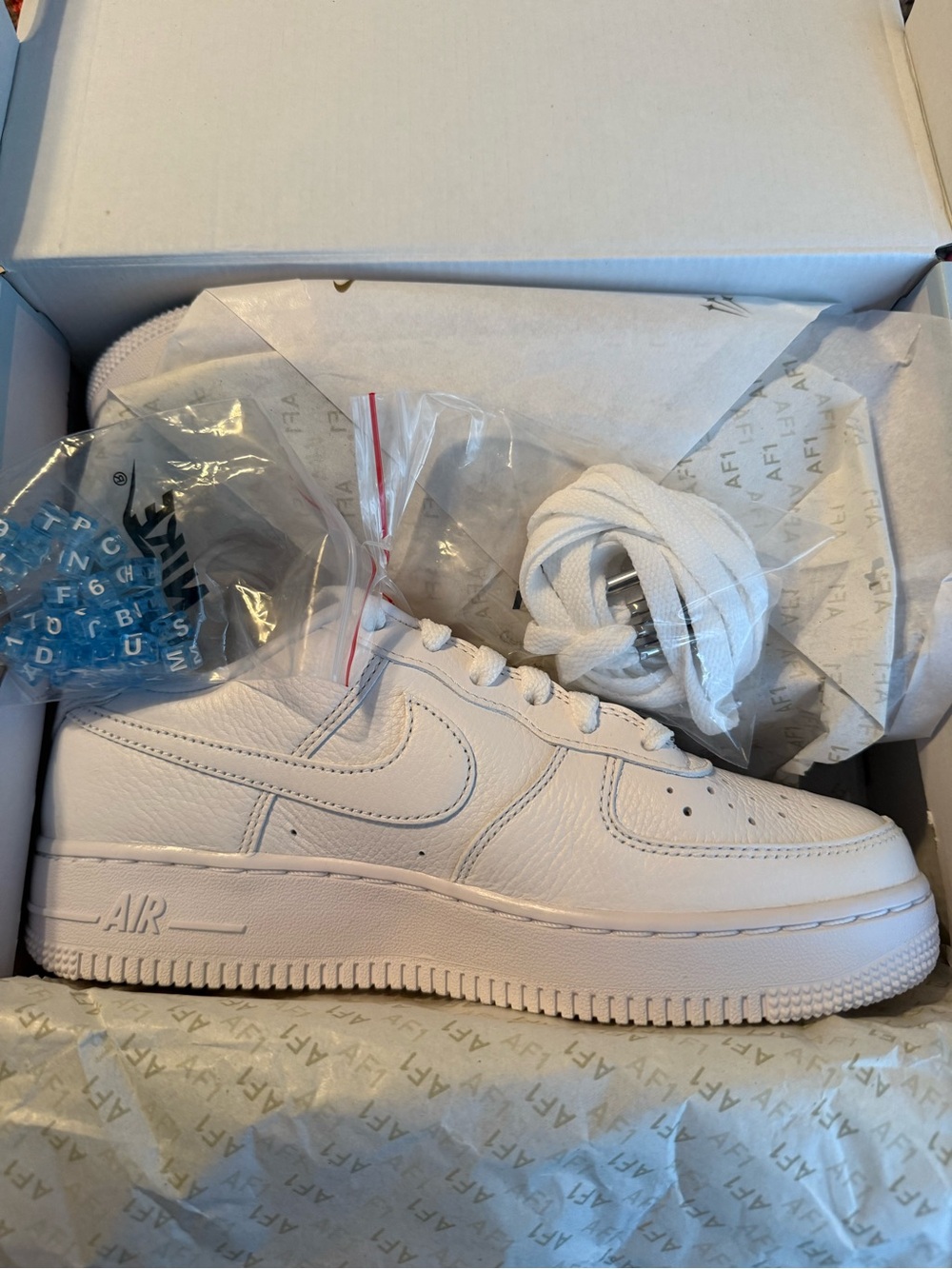 Nike Air Force 1’s “ I Love You Forever, by Drake” NWT